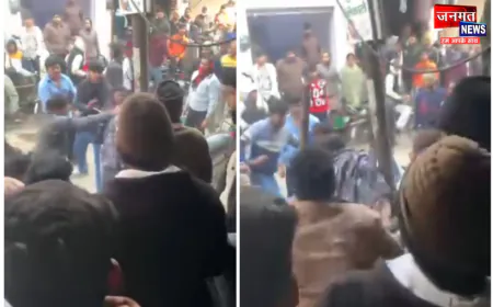 अलीगढ़: दबंगों ने की युवक की जमकर पिटाई, अधमरा कर छोड़ा; तमाशबीन बनी रही भीड़