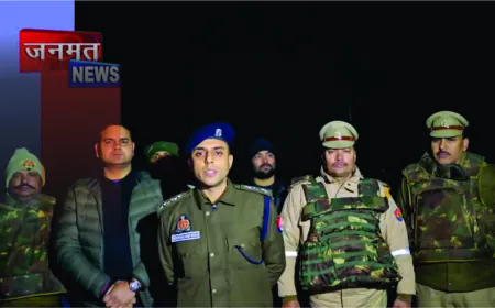 सर्राफा चोरी कांड में पुलिस की बड़ी कार्रवाई: मुठभेड़ के बाद तीन शातिर चोर गिरफ्तार, दो के पैर में लगी गोली