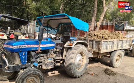 अमेठी: अपराधियों के धर-पकड़ हेतु चलाअभियान, अवैध खनन में तीन ट्रैक्टर व ट्राली सीज