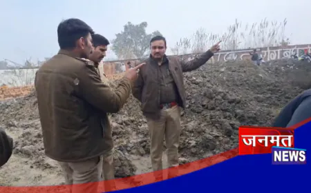 बुलंदशहर: युवक का शव मिलने से इलाके में सनसनी, बाएं हाथ पर लिखा है ‘नीरज’