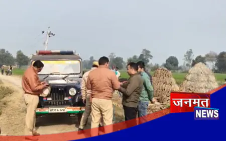 हरदोई: पेड़ से लटके मिले युवक-युवती के शव, सामने आई प्रेम प्रसंग की बात; जांच में जुटी पुलिस