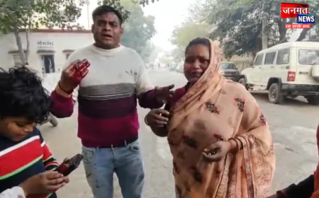 अलीगढ़: युवक को परिवार के ही लोगों ने पीटकर किया जख्मी, पुलिस की कार्यप्रणाली पर लगे सवालिया निशान