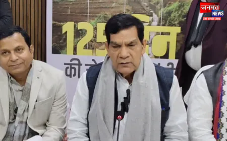 विपक्ष को जय श्रीराम व वंदे मातरम से समस्या, सपा-कांग्रेस को ग्रामीणों के विकास की चिंता नहीं: एके शर्मा