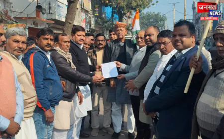 अयोध्या: छात्र अध्यक्ष पर हो रहे अत्याचार को लेकर कांग्रेस ने सौपा ज्ञापन, तत्काल कार्रवाई की मांग