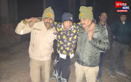 रायबरेली में 25 हजार का इनामिया बदमाश मुठभेड़ में गिरफ्तार, गंभीर धाराओं में दर्ज हैं दर्जनों मुकदमे