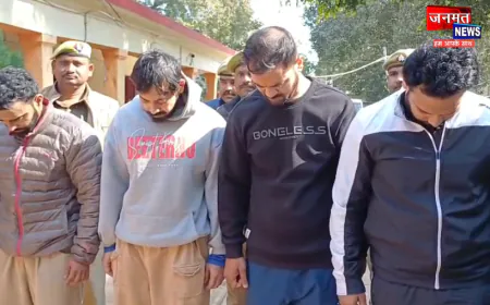 मिर्ज़ापुर: जिम में चल रहा था धर्म परिवर्तन का काम, सील कर पुलिस में 4 आरोपियों को किया गिरफ्तार