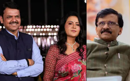 'दावोस में पिकनिक मनाने गए हैं मुख्यमंत्री...', संजय राउत के तंज पर CM फडणवीस की पत्नी का करार जवाब