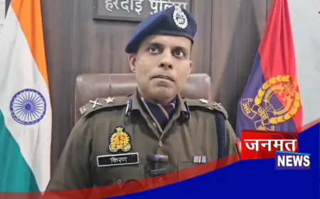 हरदोई में आईजी जोन किरण एस ने किया निरीक्षण, रात्रि चौपाल को बताया एक अच्छी पहल