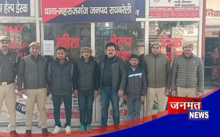 रायबरेली में सनसनीखेज हत्याकांड का खुलासा, चार आरोपियों को गिरफ्तार कर भेजा जेल