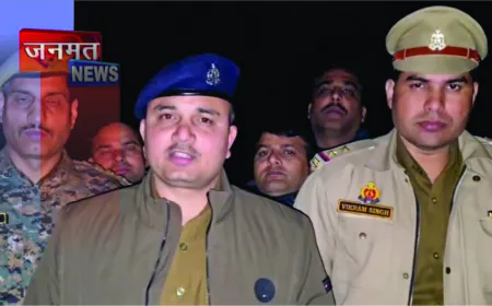 बुलंदशहर में पुलिस मुठभेड़, गोकशी के वांछित दो बदमाश गिरफ्तार, एक घायल