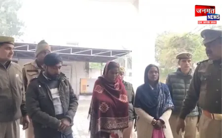 संभल पुलिस ने लुटेरी दुल्हन गैंग का किया भंडाफोड़, तीन आरोपी गिरफ्तार; आभूषण और नकदी भी बरामद