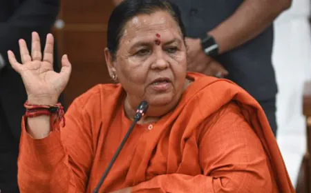 शंकराचार्य अविमुक्तेश्वरानंद  मामले में  उमा भारती का बयान