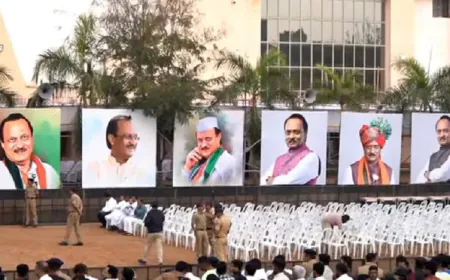 आखिरी सफर पर निकले अजित पवार, राजकीय सम्मान के साथ दी गई अंतिम विदाई; उमड़ी भरी भीड़