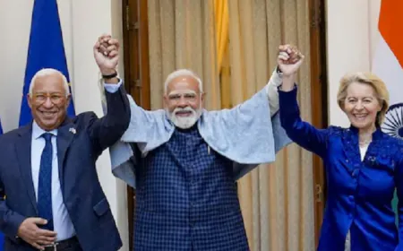 भारत-EU FTA: ट्रंप टैरिफ के बीच भारत की आक्रामक कूटनीति, वैश्विक मंच पर कमजोर पड़ेगा US