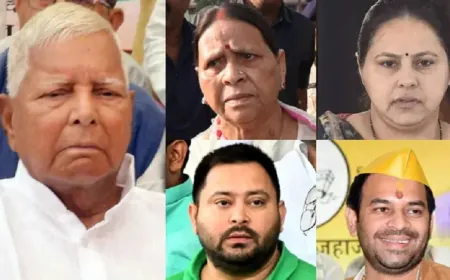 लैंड फॉर जॉब घोटाला: लालू परिवार को मिली बड़ी राहत, फिलहाल कोर्ट आने की जरूरत नहीं