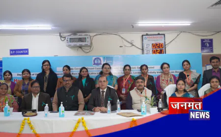 लखनऊ के RML आयुर्विज्ञान संस्थान ने आयोजित किया सर्वाइकल एवं ब्रेस्ट कैंसर जागरूकता कार्यक्रम
