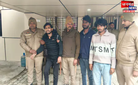 औरैया के दिबियापुर क्षेत्र में हुए हत्याकांड का एसपी अभिषेक भारती ने किया खुलासा, तीन आरोपी गिरफ्तार