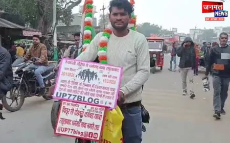 औरैया: महेंद्र बाबा ने लोहे की कीलों पर लेटकर दंडवत करते हुए शुरू की कावड़ यात्रा, बड़ी संख्या में जुटे श्रद्धालु