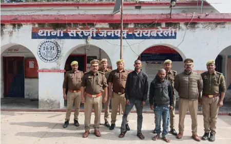 रायबरेली हत्याकांड का खुलासा, दो आरोपी गिरफ्तार