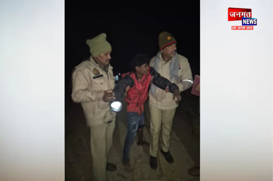 हरदोई में बालिका से रेप का आरोपी पुलिस मुठभेड़ में घायल, तमंचा व कारतूस बरामद