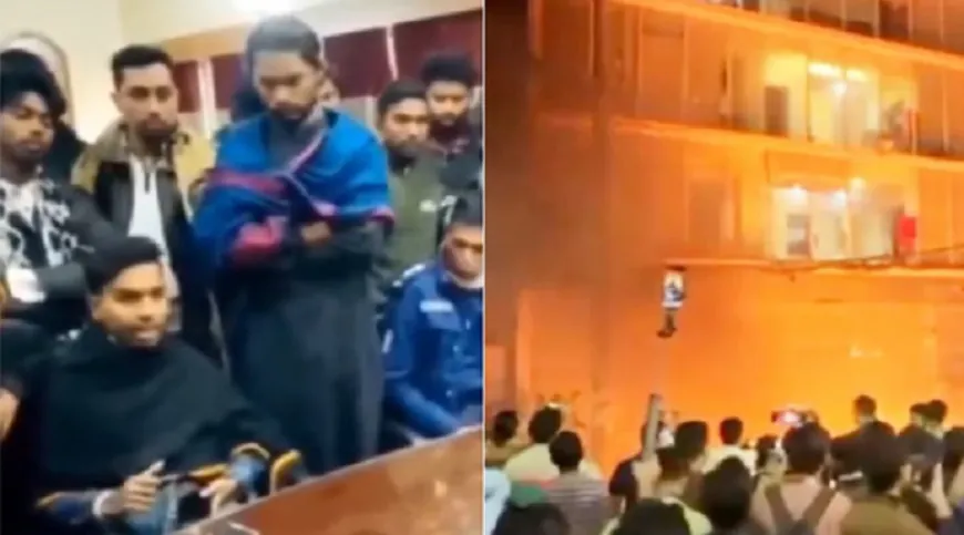 'हां, हमने उसे जिंदा जला दिया'; बांग्लादेश में SI संतोष की हत्या पर छात्र नेता का दावा, वीडियो वायरल
