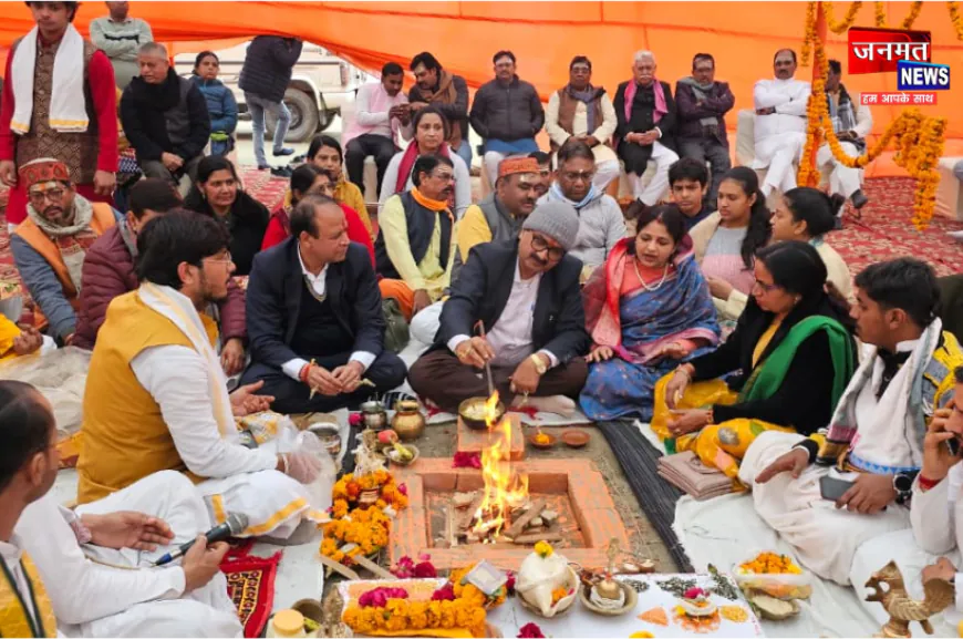 फर्रुखाबाद में रामनगरिया मेले का शुभारंभ, गंगा किनारे उमड़ा आस्था का सागर