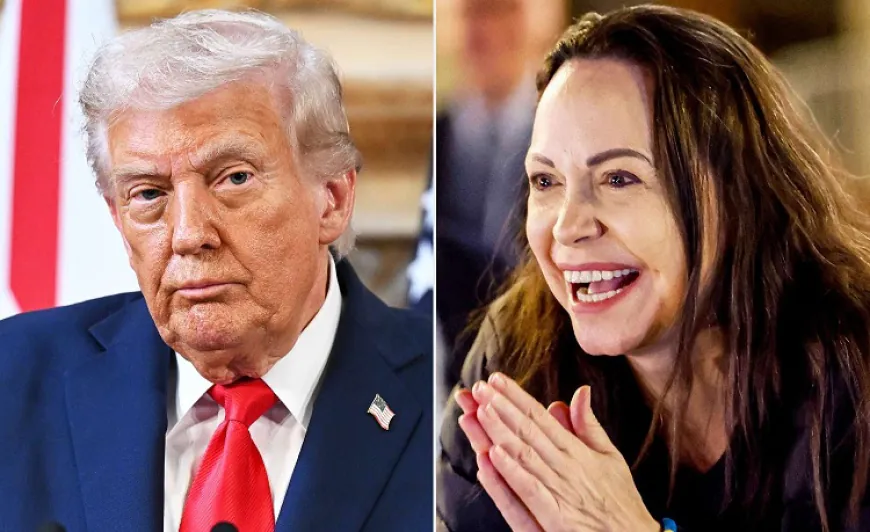 जिसने डोनाल्ड ट्रंप को समर्पित किया था अपना नोबेल, उस महिला नेता को भी मिला 'धोखा'