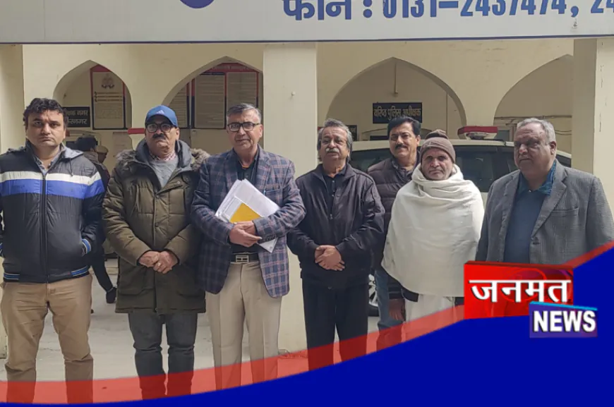 मुज़फ्फरनगर: चोरी का खुलासा न होने पर SSP से मिला पीड़ित, पुलिस पर लगाया लापरवाही का आरोप