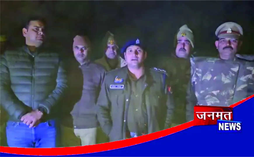 औरैया में पुलिस मुठभेड़: शातिर अपराधी मुबारक हुसैन उर्फ राजा गिरफ्तार, पैर में लगी गोली