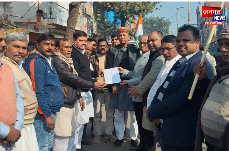 अयोध्या: छात्र अध्यक्ष पर हो रहे अत्याचार को लेकर कांग्रेस ने सौपा ज्ञापन, तत्काल कार्रवाई की मांग