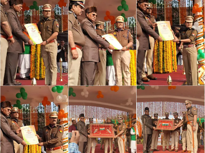 बरेली रिजर्व पुलिस लाइन में बड़ी धूमधाम से मनाया गया गणतंत्र दिवस समारोह !