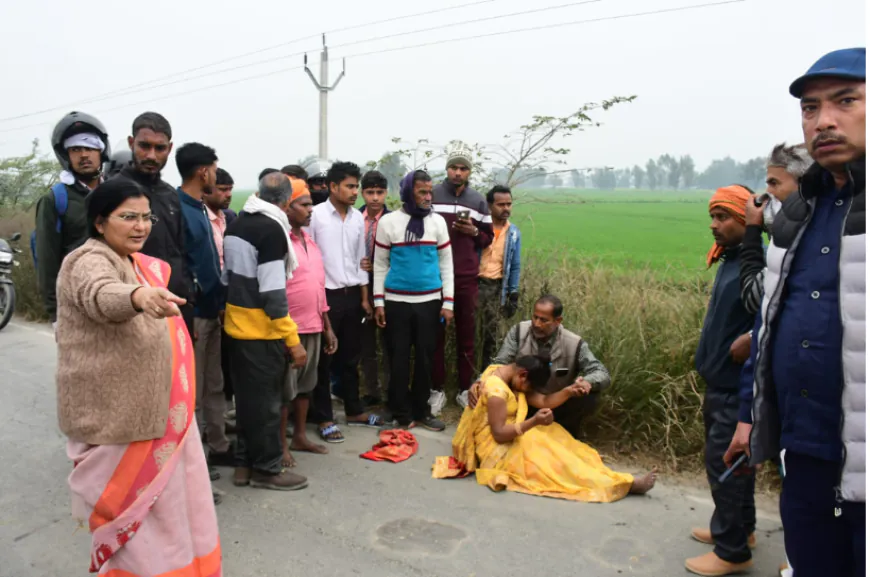 हरदोई: राज्यमंत्री ने पेश की मानवता की मिसाल, सड़क हादसे में घायलों को अपनी गाड़ी से भिजवाया अस्पताल