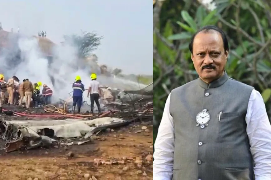 महाराष्ट्र के डिप्टी CM अजित पवार की विमान क्रैश में मौत, 5 अन्य ने भी गंवाई जान; प्रदेश में शोक की लहर