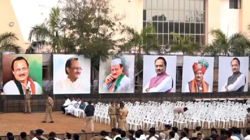 आखिरी सफर पर निकले अजित पवार, राजकीय सम्मान के साथ दी गई अंतिम विदाई; उमड़ी भरी भीड़