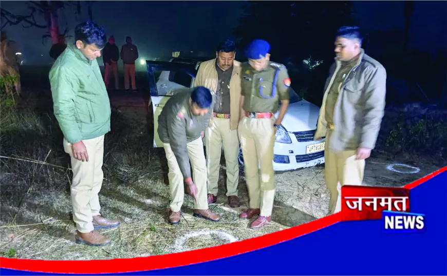 फतेहपुर में पुलिस और शातिर चोरों के बीच मुठभेड़, एक बदमाश घायल, 60 भेड़ व 7 बकरियां बरामद