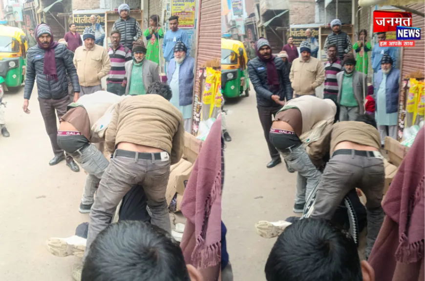 औरैया: 20 मिनट तक चला युवक की पिटाई का तांडव, वीडियो हुआ वायरल; पुलिस कर रही जांच