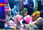 तेज रफ्तार एंबुलेंस ने सड़क पार कर रही मासूम को कुचला, मौके पर मौत, ग्रामीणों ने लगाया जाम