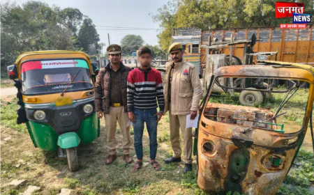 अमेठी में वाहन चोरी के मामले में एक आरोपी गिरफ्तार,ऑटो वाहन बरामद