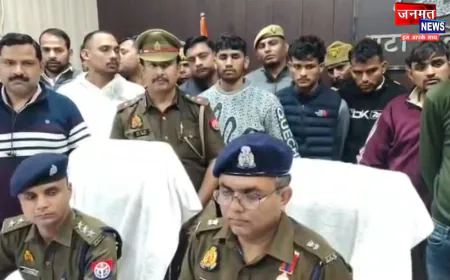 एटा: ट्रांसफार्मर चोर गैंग का पुलिस ने किया भंडाफोड़, छह शातिर अपराधी गिरफ्तार