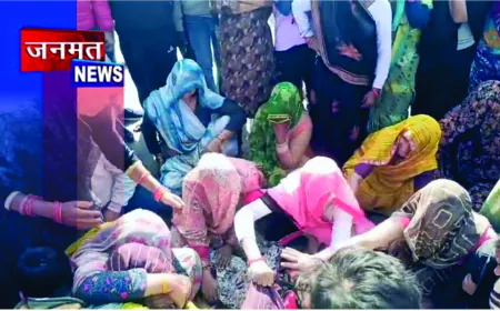तेज रफ्तार एंबुलेंस ने सड़क पार कर रही मासूम को कुचला, मौके पर मौत, ग्रामीणों ने लगाया जाम