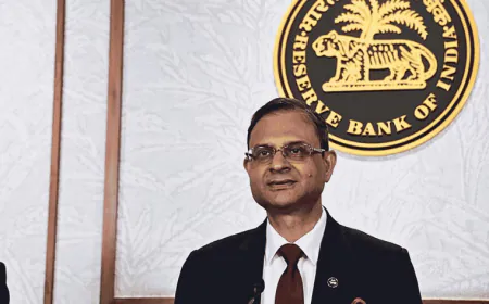 2026 की पहली RBI MPC में नहीं बदला रेपो रेट, गवर्नर बोले-भारतीय अर्थव्यवस्था का प्रदर्शन बेहतर