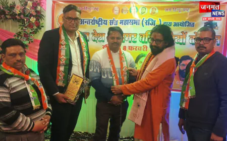 मुजफ्फरनगर: ‘एक शाम देश के नाम’ कार्यक्रम में शहीदों को नमन, जनमत न्यूज़ के संवाददाता संजय कटारिया सम्मानित