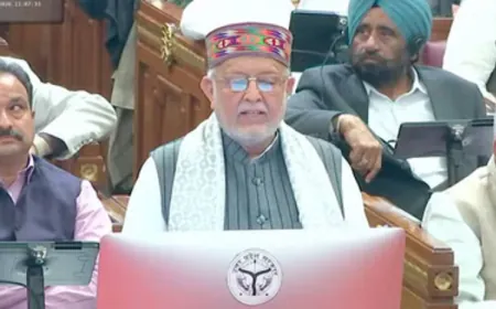 उप्र विधानसभा में पेश हुआ अब तक का सबसे बड़ा बजट, बुनियादी विकास और कल्याणकारी योजनाओं पर फोकस