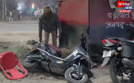 बलरामपुर: शराब के नशे में पुलिस लाइन के फॉलोअर का हाई वोल्टेज ड्रामा, तोड़ी गाड़ियां और कुर्सी