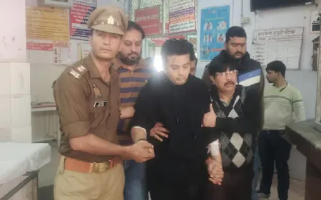 कानपुर लैंबोर्गिनी कार हादसे का आरोपी शिवम मिश्रा गिरफ्तार, पुलिस ने कोर्ट में किया पेश