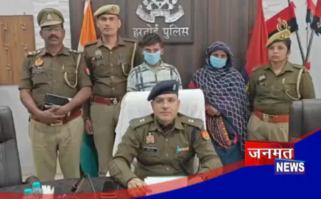 हरदोई: सण्डीला में ब्लाइंड मर्डर का खुलासा, मां के साथ बैठे देख बेटे ने की थी अधेड़ की हत्या