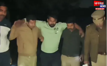 बुलन्दशहर: पुलिस मुठभेड़ में गौकश फरमान घायल, तमंचा कारतूस व गौकशी करने के उपकरण बरामद