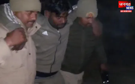 हरदोई में पुलिस अभिरक्षा से भाग रहा गौकश जवाबी फायरिंग में घायल, छीन लिया था दरोगा का सर्विस रिवॉल्वर