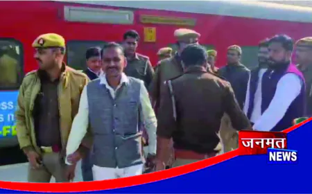 विधानसभा घेराव को जा रहे कांग्रेस जिलाध्यक्ष समेत कई नेता हिरासत में, हरदोई रेलवे स्टेशन पर भारी पुलिस बल तैनात