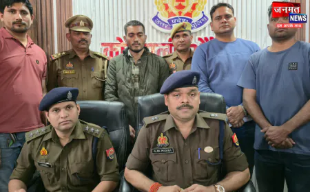 औरैया की अजीतमल पुलिस को मिली बड़ी सफलता, हत्या की घटना का किया खुलासा; आरोपी गिरफ्तार